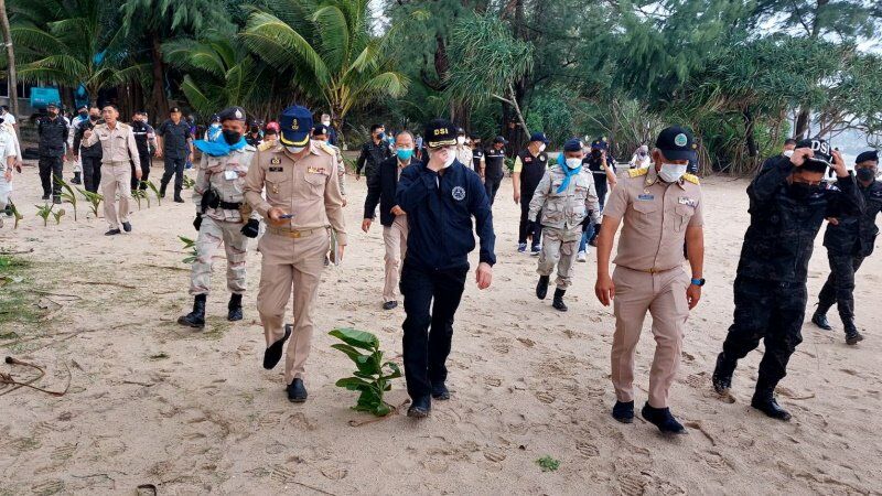 5-star squatters evicted from Layan Beach | News by Thaiger