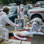 Fans stage simulation of Tangmo&#8217;s death in protest of law activist&#8217;s defamation case | Thaiger