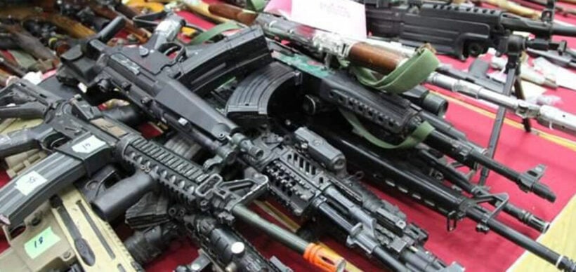 Police seize 263 guns in 15 days in southern Thailand