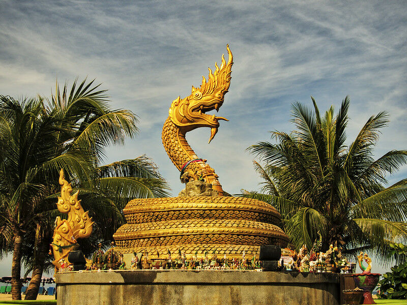 Mythical creature Naga announced as a symbol of Thai culture