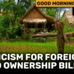 Criticism for foreign land ownership bill | GMT | Thaiger