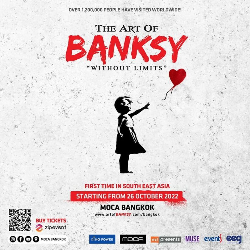 VIDEO: The Art of Banksy: Without Limits, in Bangkok | News by Thaiger