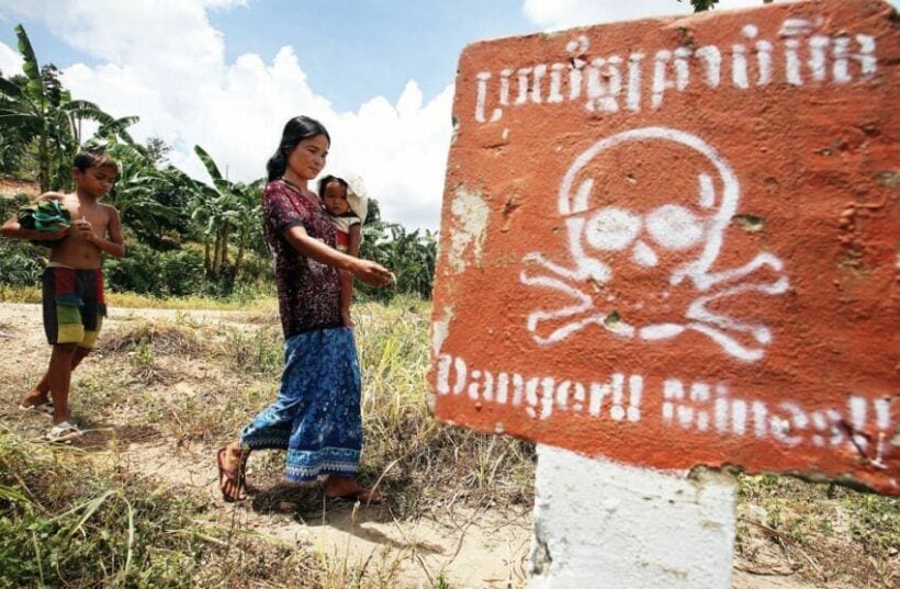 Thailand and Cambodian officials agree to remove mines in border areas