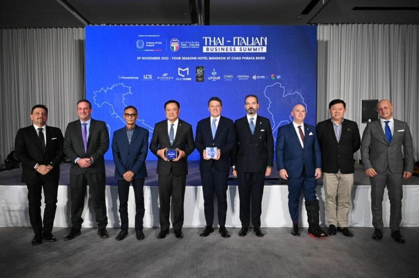 Thai-Italian Business Summit highlights the importance of a shared vision