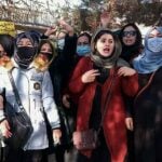 Small but mighty group of Afghan women take to the streets over university ban | Thaiger
