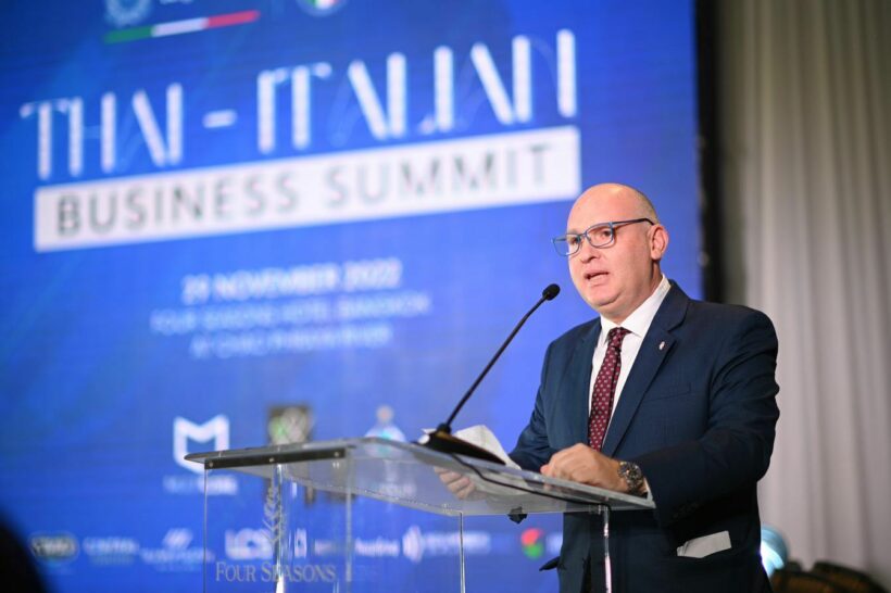 Thai-Italian Business Summit highlights the importance of a shared vision | News by Thaiger