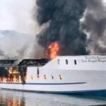 Boat catches fire while anchored at Phuket marina | Thaiger