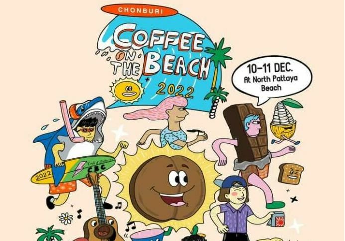 ‘Pattaya Coffee on the Beach’ festival coming up tomorrow