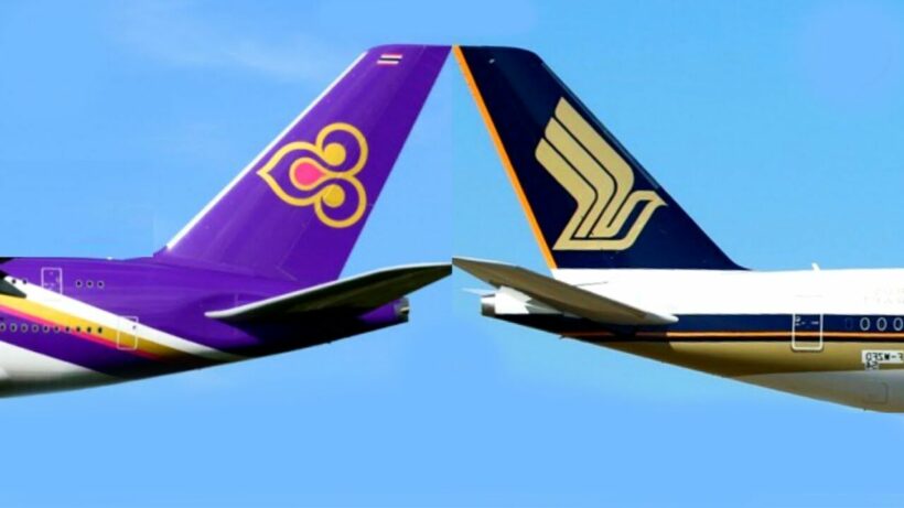 Codeshare deal between Singapore Airlines and Thai Airways