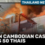 Fire Outbreak at the Grand Diamond City Hotel &#038; Casino in Cambodia, 50 Thai people trapped inside | Thailand News Today | Thaiger