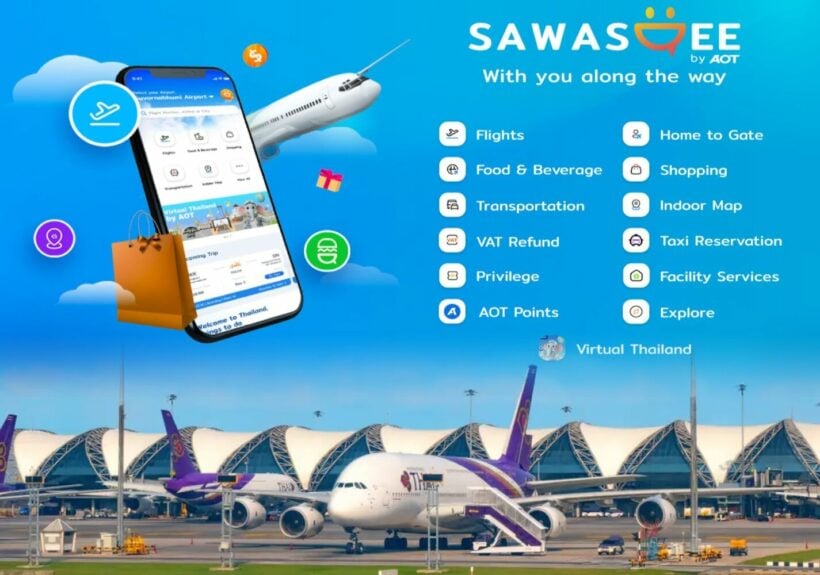 Sawasdee by AoT app adding e-payment, calendar