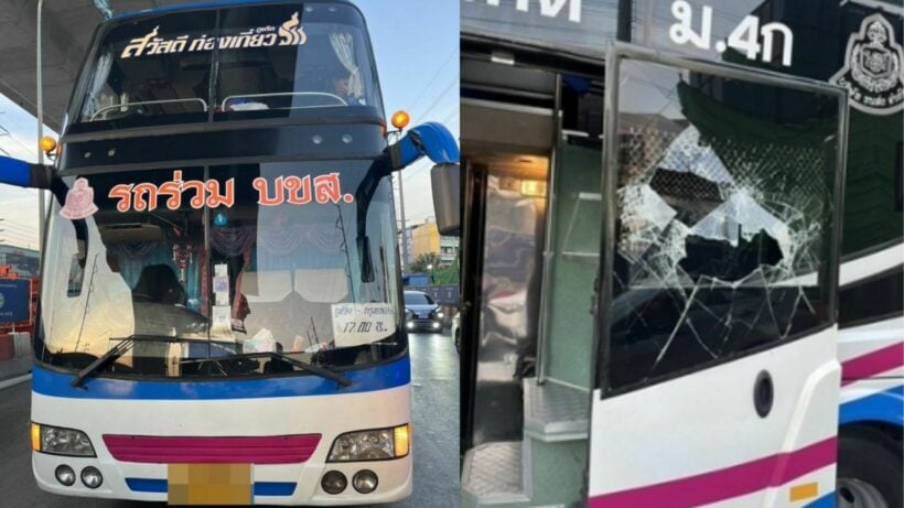 Anarchic passenger causes chaos on bus trip from Phuket to Bangkok