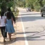 Destitute man walks 1,000 kilometres over 11 days with 2 daughters to find job | Thaiger