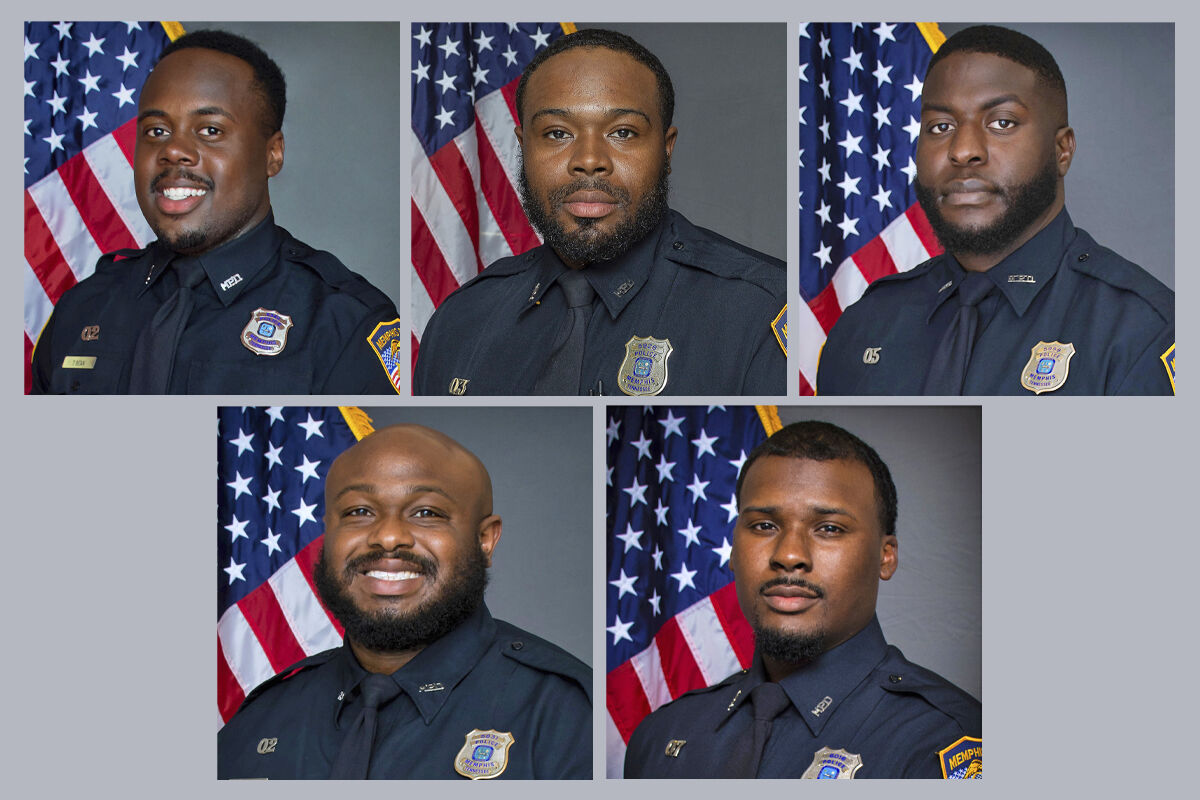 Five US police officers charged with murder over fatal beating of black man