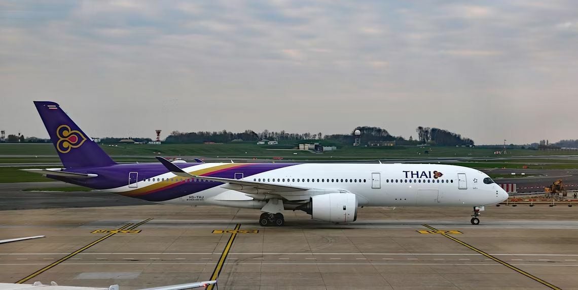 Thailand’s ‘new’ Airbus A350 spotted with Thai Airways livery