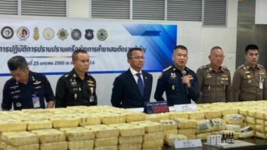 Narcotics police seize 6 million meth pills in Chiang Rai