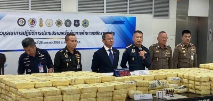 Narcotics police seize 6 million meth pills in Chiang Rai