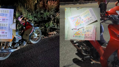 Two Thai men die in unrelated road accidents hours after both winning the lottery