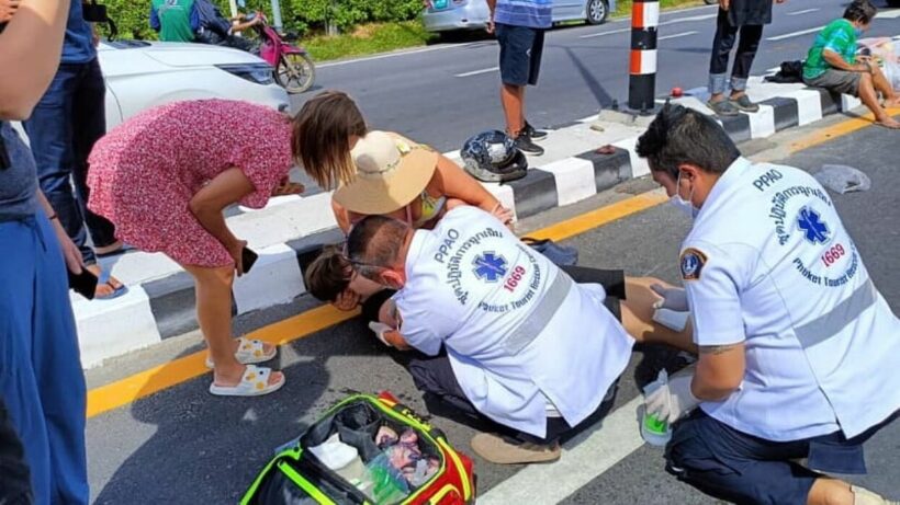 Phuket focuses on foreigners causing motorbike accidents