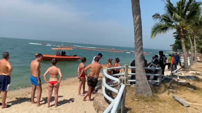 Russian tourists spot foreigner’s body floating off Pattaya beach