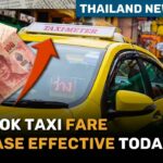 Bangkok taxi fare increase effective today | Thailand News Today | Thaiger