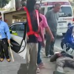 Taxi driver arrested for beating a motorcycle rider with baseball bat | Thaiger