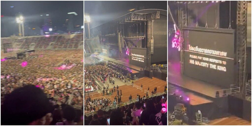 Fans boo Thai royal anthem at Blackpink concert