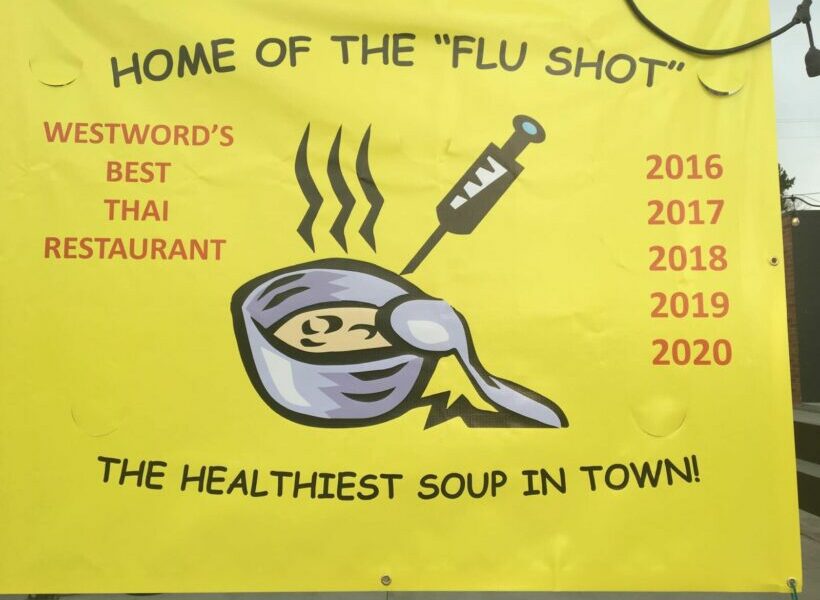 Thai restaurant develops Flu-Shot Soup to prevent flu and Covid-19