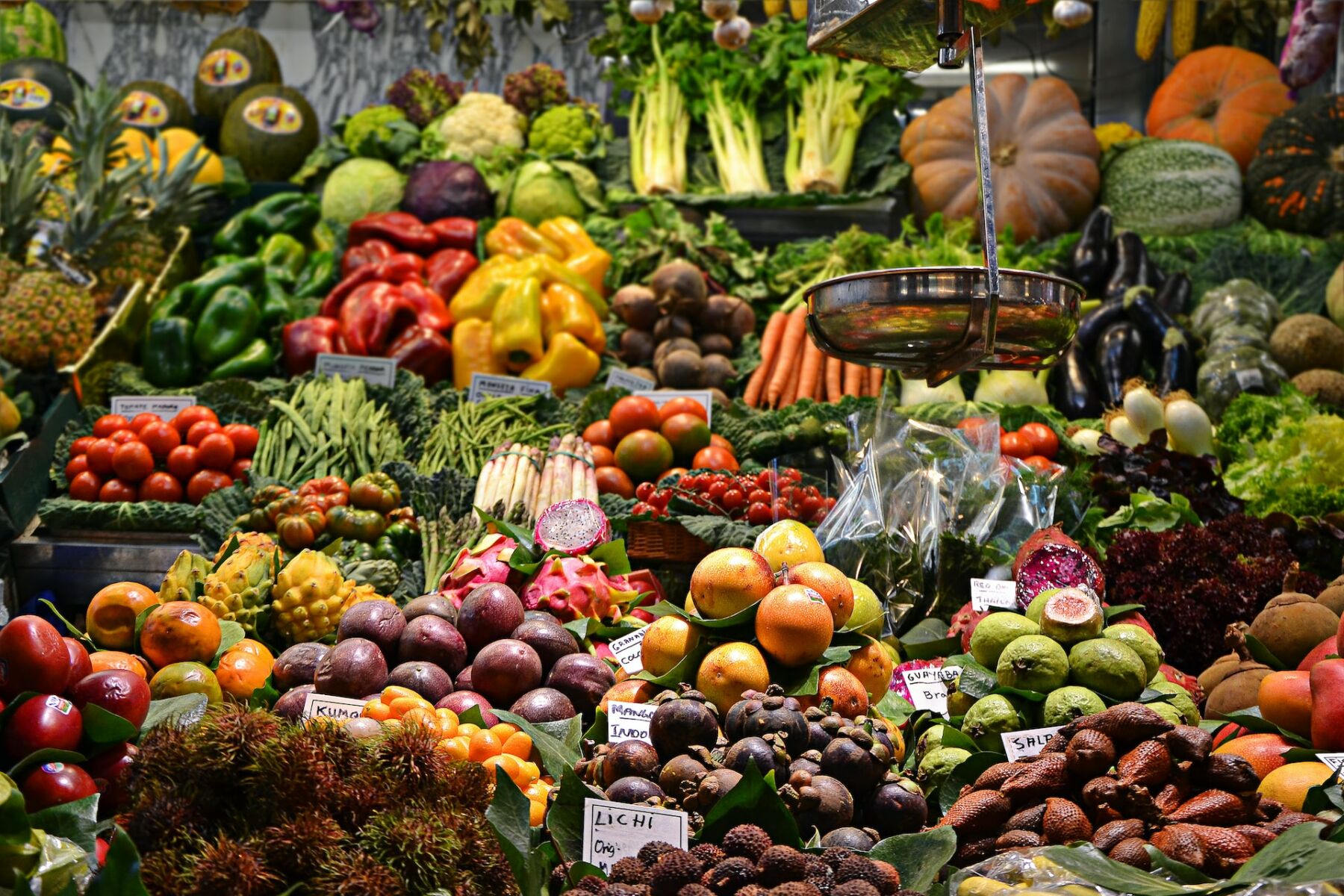 Thai food ingredients