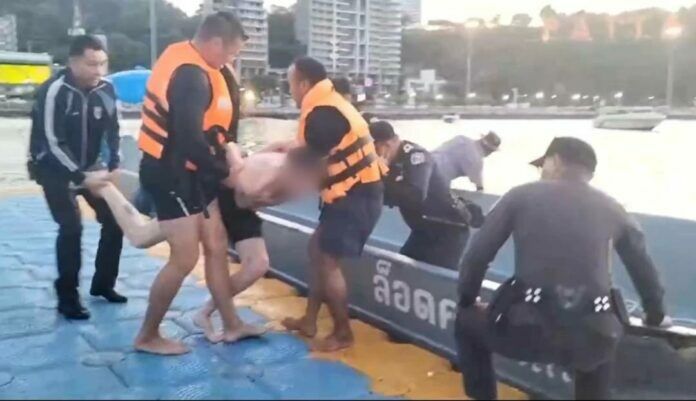 British tourist jumps off pier in Pattaya, mental health issues suspected