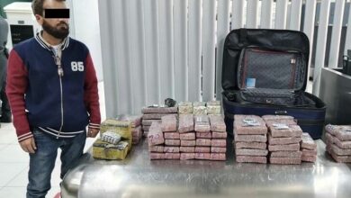 Pakistani man caught smuggling 80,000 pills into Thailand