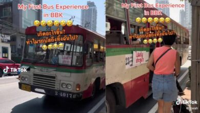 Bangkok public bus condemned by Singaporean tourist