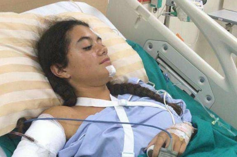 Young Englishwoman needs surgery after hit-and-run on Thai island