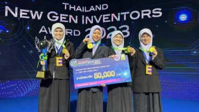 Four Thai teens win award for pioneering parasite-killing invention