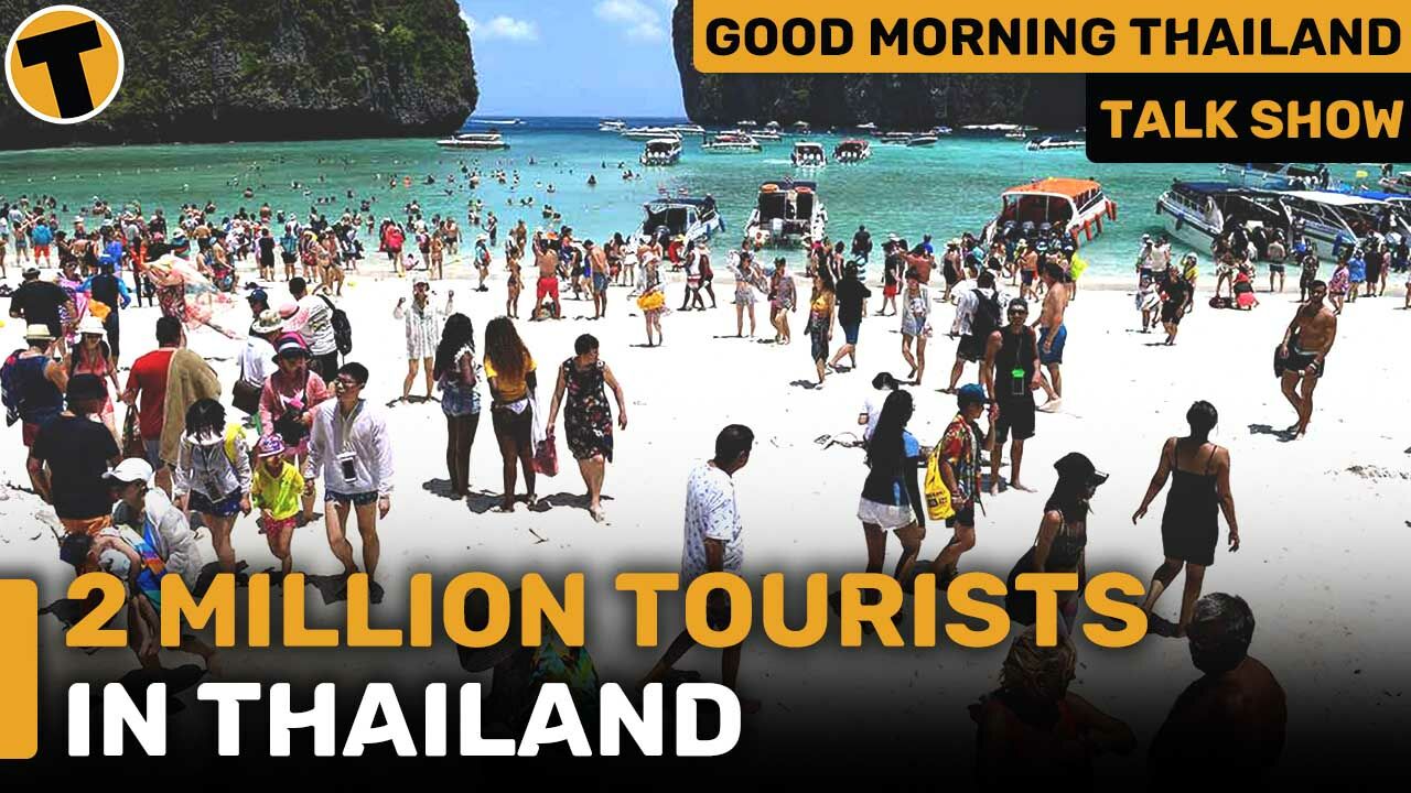 Thailand welcomed 2.14 million international tourists last month | GMT