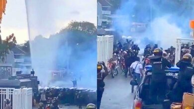 Tear gas used again in Indonesian football stadium