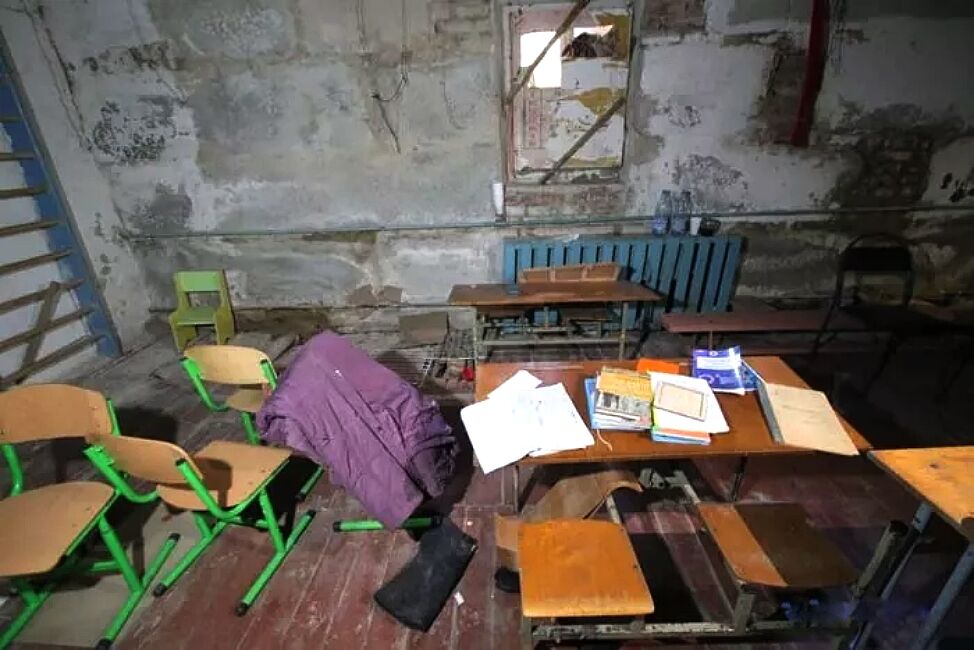 Russian forces putting Ukrainian children in re-education camps