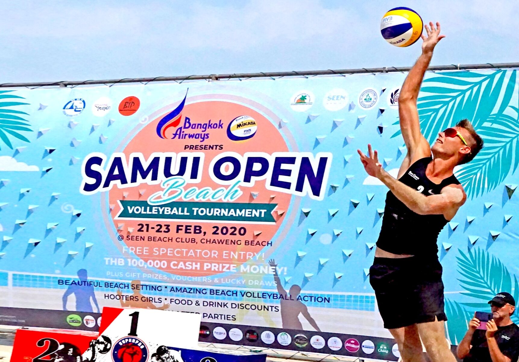Samui Open Beach Volleyball Tournament in March Thaiger