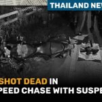 Police shot dead in high-speed chase with suspect | Thailand News Today | Thaiger