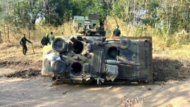 Tank accident kills sergeant and cadet in central Thailand