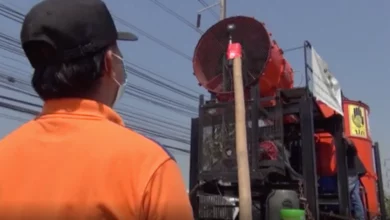Chiang Mai tackles PM2.5 pollution with giant vacuum cleaner