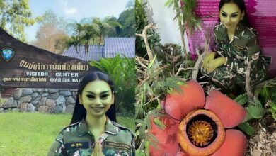 National park officer becomes an alien to promote tourism in southern Thailand