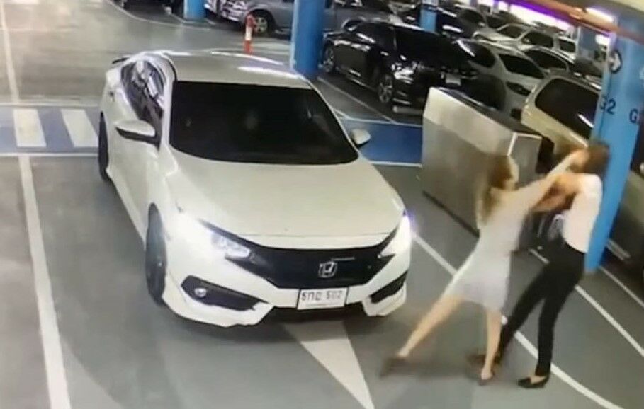 Thai net idol attacks car park staff at Suvarnabhumi Airport