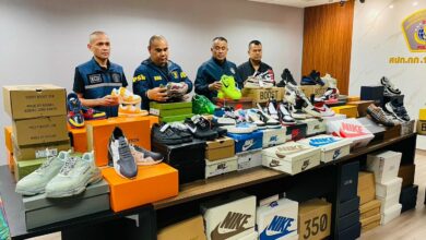 Bangkok Police seize over 5 million baht of fake brand products from Indian mafia store