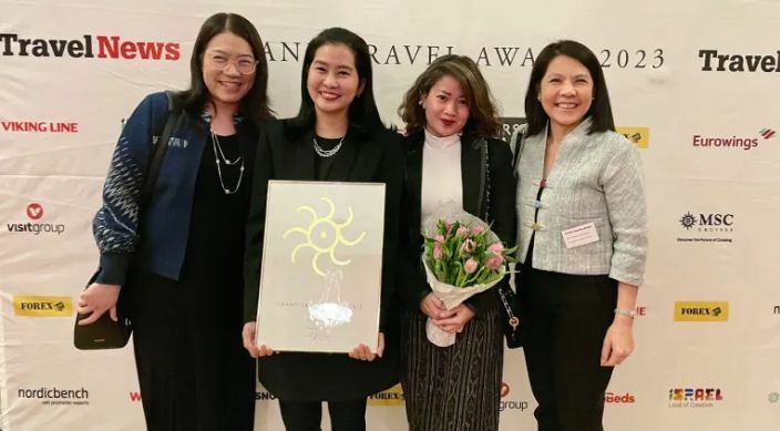 Thailand wins award for ‘Best Tourist Country’ in Sweden