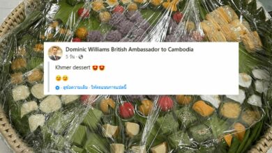 Thais angry after British Ambassador to Cambodia posts ‘Khmer dessert’ photo