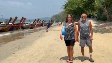 Beach holiday goes wrong when Krabi dog viciously attacks tourist