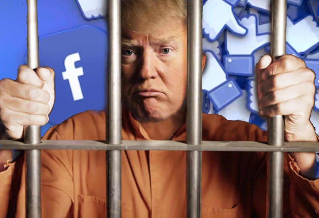 Donald Trump faces arrest, but is back on Facebook