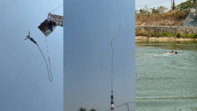 Hong Kong tourist narrowly survives bungee cord snapping midair in Thailand