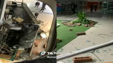 SUV crashes into mall in Thailand, plummets 4 floors into basement